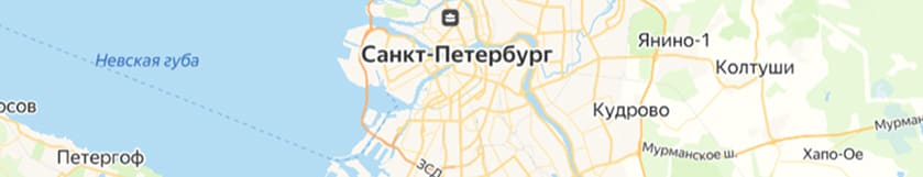Загородная дорога от КАД в Ленинградской области